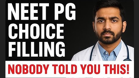 NEET PG Counselling Tricks: Kaise Nikale BEST Seat at ANY Rank!