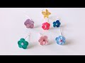 DIY Nail Polish Flowers/Making wire nail polish flower crafts/glue dipped wire nail polish flowers