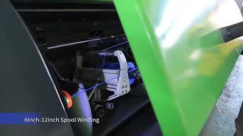 Nylon twine PP raffia 10 inch spool winder machine inflow twister machine/hitech3@hitechrope.com