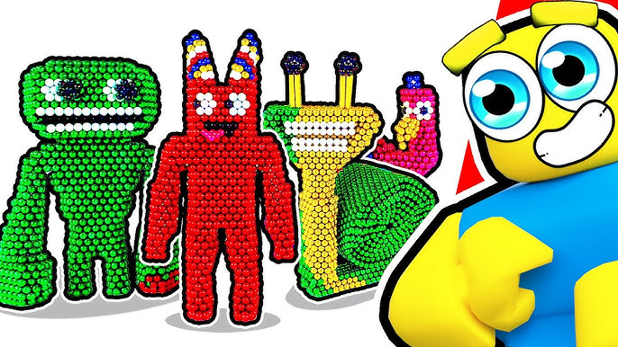 Doors Logo and Monsters - Roblox - Magnet