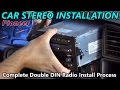 Full Double DIN Car Stereo Installation -  Retain Steering Wheel Control, Onstar