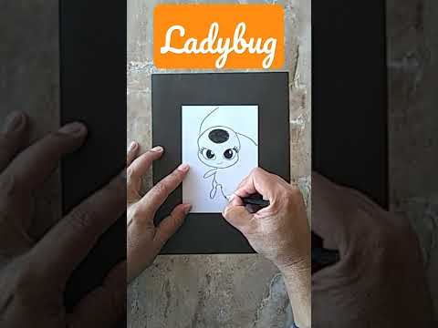Desenho Ladybug #desenho #shorts #colorindo #ladybug