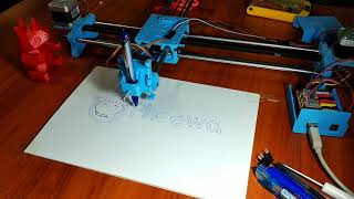Drawing Robot - Arduino Uno   CNC Shield   GRBL