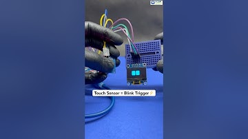 Touch → Robot Eyes Blink 😲 | Arduino Project #roboarmy #arduinoproject #robotics #oled