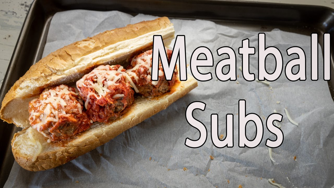 Crockpot meatballs Meatball subs YouTube