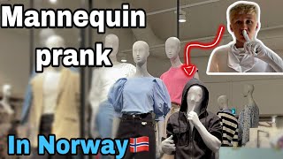Mannequin prank in Norway!