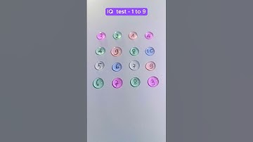 Connect the numbers in the water drop from 1 to 9 #shorts #iqtest #quiz #games #iq #test #questions