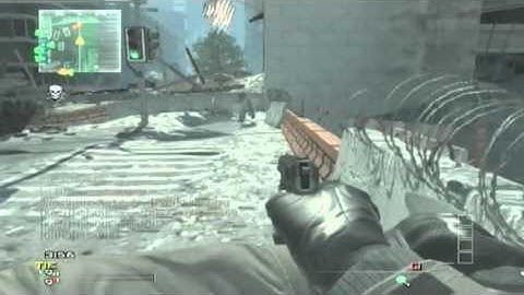 MW3 Infected Commentary + Sick Throwing Knife Across Map