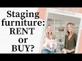 Staging Furniture: Rent or Buy?