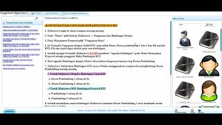 Tutorial Pengisian Agenda Perkuliahan eCampus STIKSAM