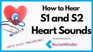 How to Hear S1 and S2 Heart Sounds