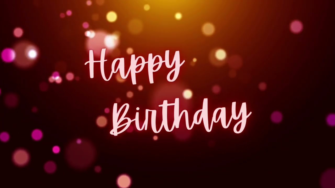 Happy Birthday Background Loop — Celebration Ambience with Confetti & Sparkles 🎂✨