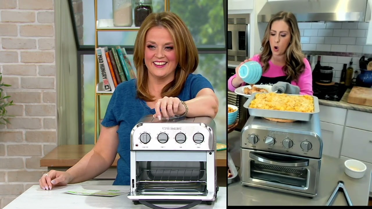 Cuisinart Mini Air Fryer Toaster Oven with Cake Pan on QVC 