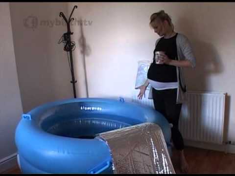 Amy is a single Mum and plans a home waterbirth (2...
