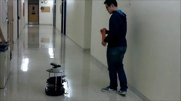 Turtlebot Follower: A red-following robot