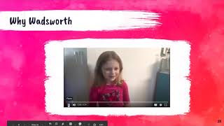 Wadsworth Elementary "Welcome to Kindergarten" 2020-2021