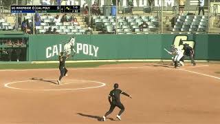 Cal Poly vs. UC Riverside, Softball Highlights -- Mar 28th, 2026 Game 2