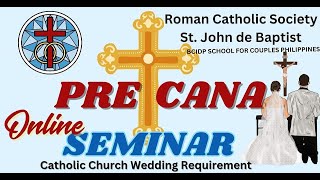 Precana Seminar Online Session By The Roman Catholic Society Of St John The Baptist 13 Oct 2025
