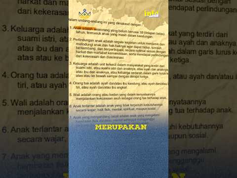 Sepercik info tentang anak..