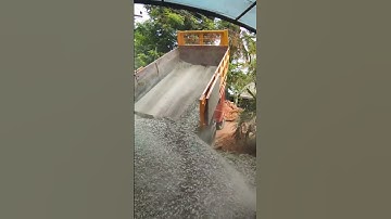 Tata Dumper Unloading Aggregate....#shorts