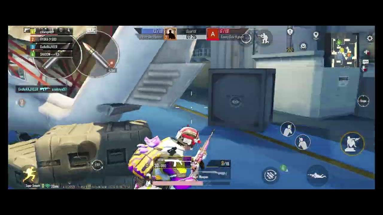 18 Kills UNSTOPPABLE! 🔥 BGMI TDM Warehouse Rush Gameplay (Legendary Streak)