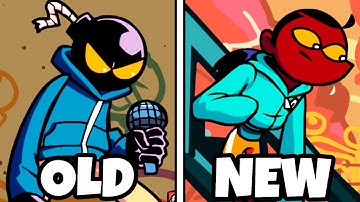 Whitty(Definitive Edition) - OLD vs NEW (FNF Mod Hard/Whitty Official Update)