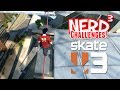 Nerd³ Challenges! Break Every Bone! - Skate 3