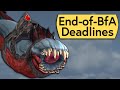 End of BfA Deadlines - What to Do Before it's Gone in Shadowlands