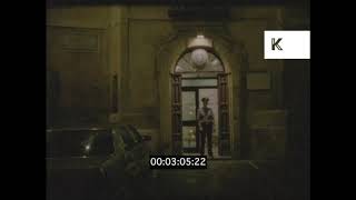 1990s Driving through Rome at Night, 35mm