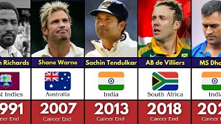 Best Cricketers RETIRED in Every Year 1990-2023 screenshot 4