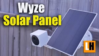 Wyze Solar Panel - Continuous Power for the Wyze Cam Outdoor