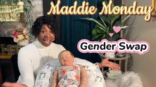 Girl or Boy Reborn Pickle Baby Gender Swap Maddie Monday