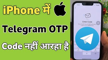 iPhone me Telegram ka otp nahi aa raha hai ? how to fix Telegram otp problem on iPhone