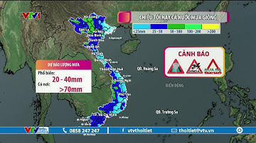 Cảnh báo thời tiết 05/06/2023 | Chiều tối nay cả nước mưa giông | VTVWDB
