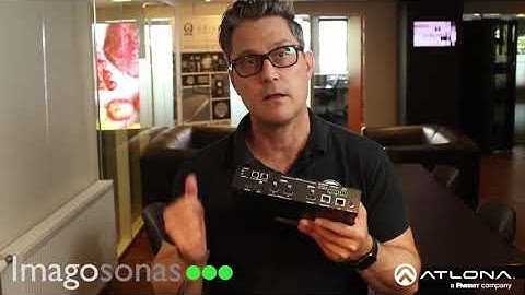 Atlona AT OME MS42 - Transmitter enhed, med alle de funktioner du har brug for på dit mødebord.