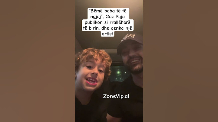 “Bëmë baba të të ngjaj”, Gaz Paja publikon si rrallëherë të birin, dhe qenka një artist
