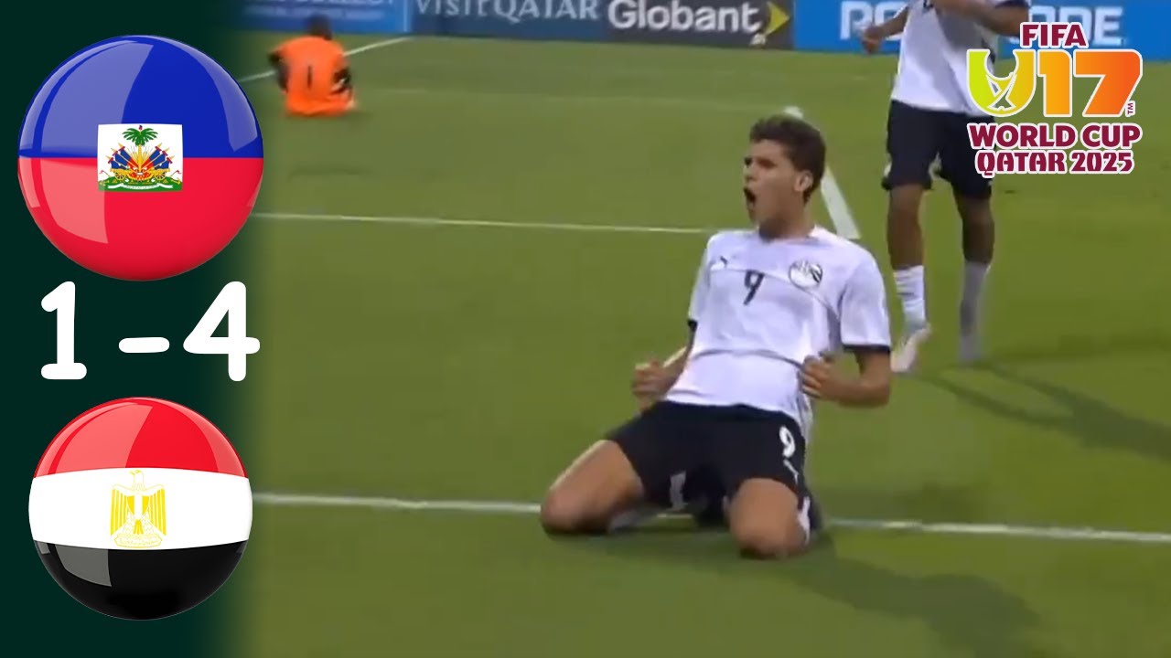 Haiti U17 vs Egypt U17 Highlights | FIFA U17 World Cup 2025 | 4-11-2025