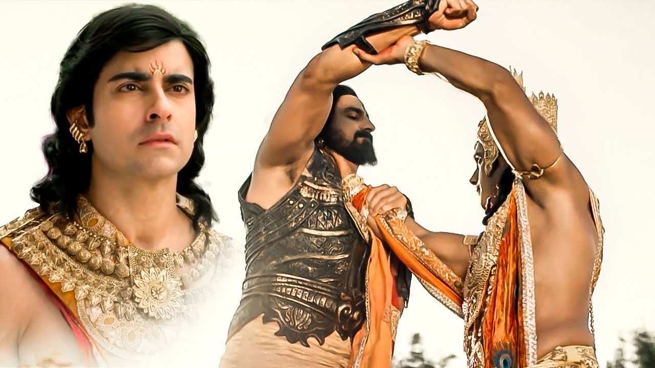 श्री कृष्ण और जरासंध का एसा महायुद्ध देख कर्ण चौंक गया | Suryaputra Karn | #mahabharat