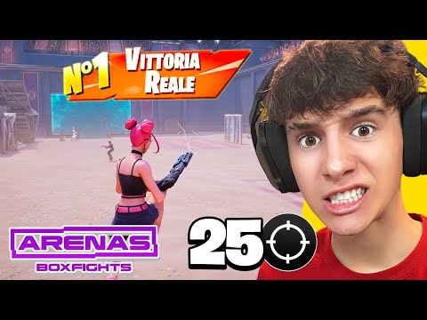 Video Prima Vittoria nelle Arene BOXFIGHT UFFICIALI! Fortnite ITA