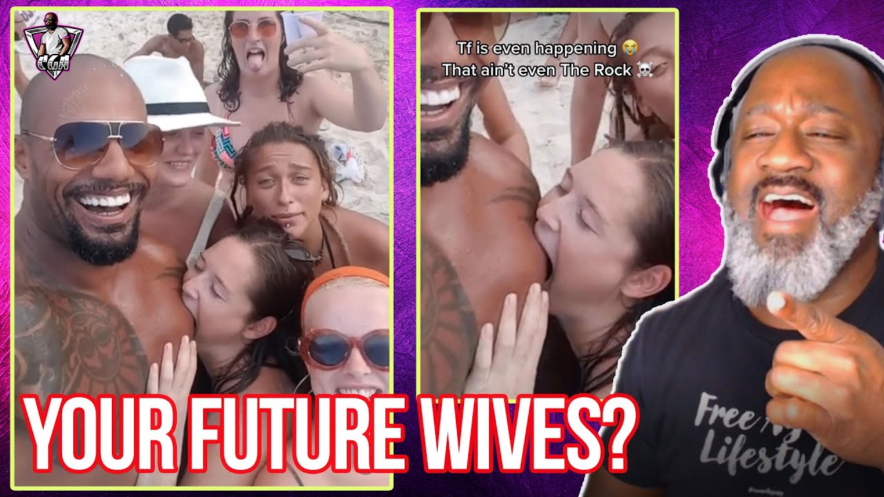 She Thinks He Is THE ROCK And Get THIRTSY