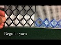 How to make plastic canvas coasters: Diamond Stitch