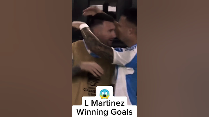 Lautaro Martinez Winning Goals For Argentina | Argentina Vs Colombia Final Match | Copa America 2024