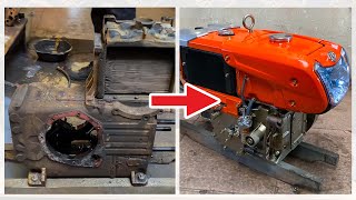 Diesel Engine RT140 Restoration | Natural Life Media