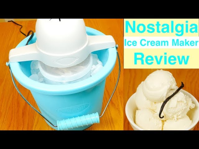 Nostalgia ICE CREAM MAKER 