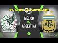 Previo de México vs Argentina| la pelea absurda de los aficionados 😂