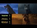 Mowgli (2018)/The Jungle Book (1967/2016): side-by-side comparison