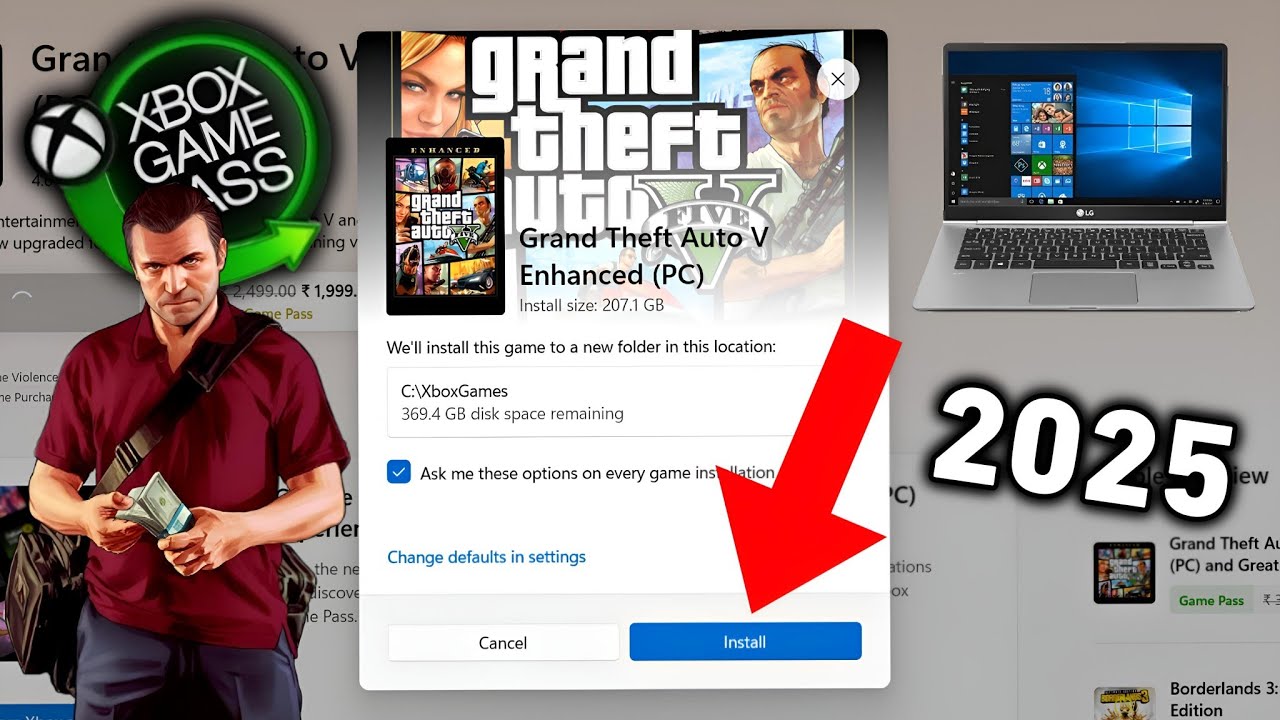GTA 5 installing on Xbox App | How to Play GTA 5 in Windows PC 
