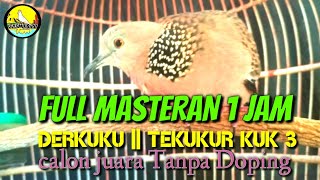 Full Masteran Derkuku || Tekukur Kuk 3 Terbaru 2022 calon juara Tanpa Doping edisi lebaran 1443 H