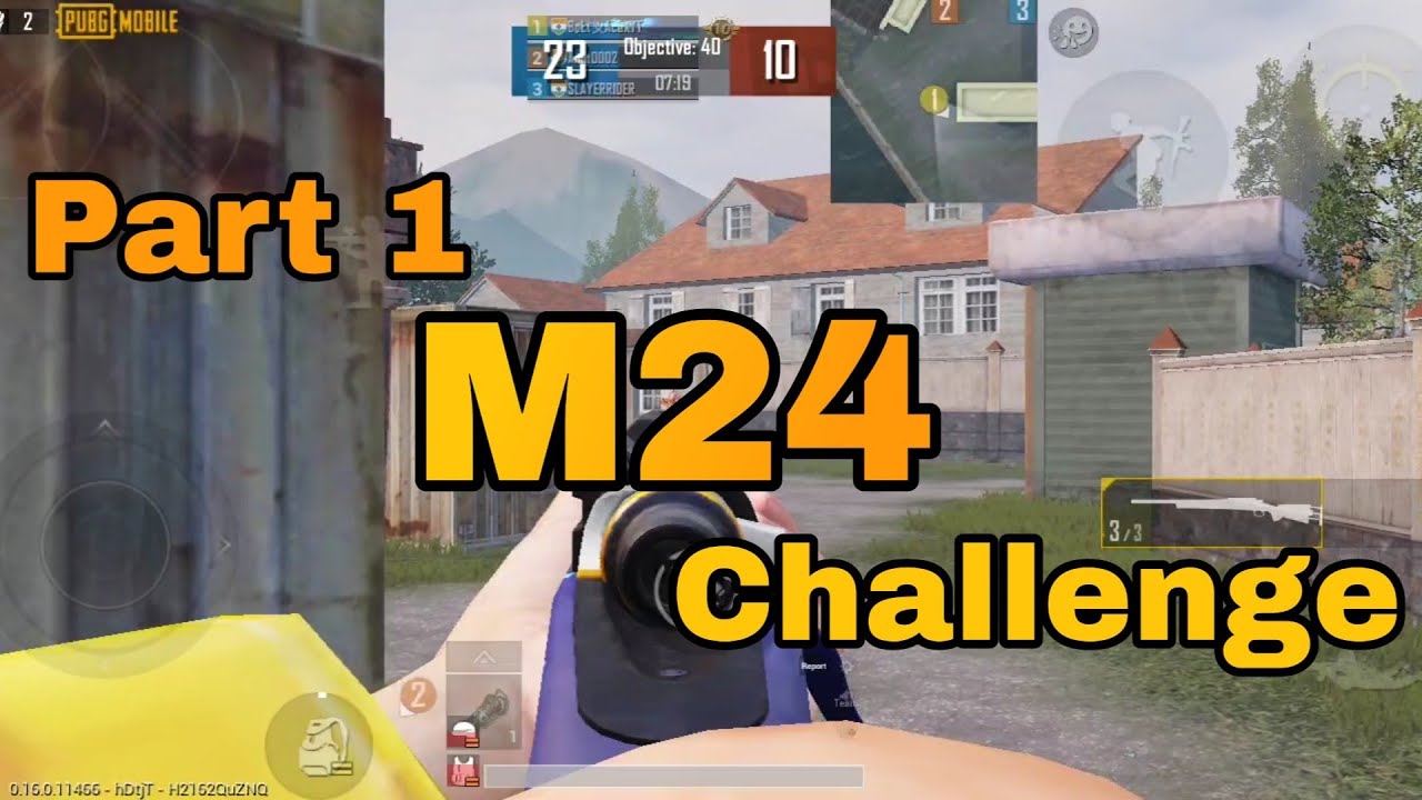 [ Part 1 ] | M24 Challenge In TDM | #Acexgaming - YouTube