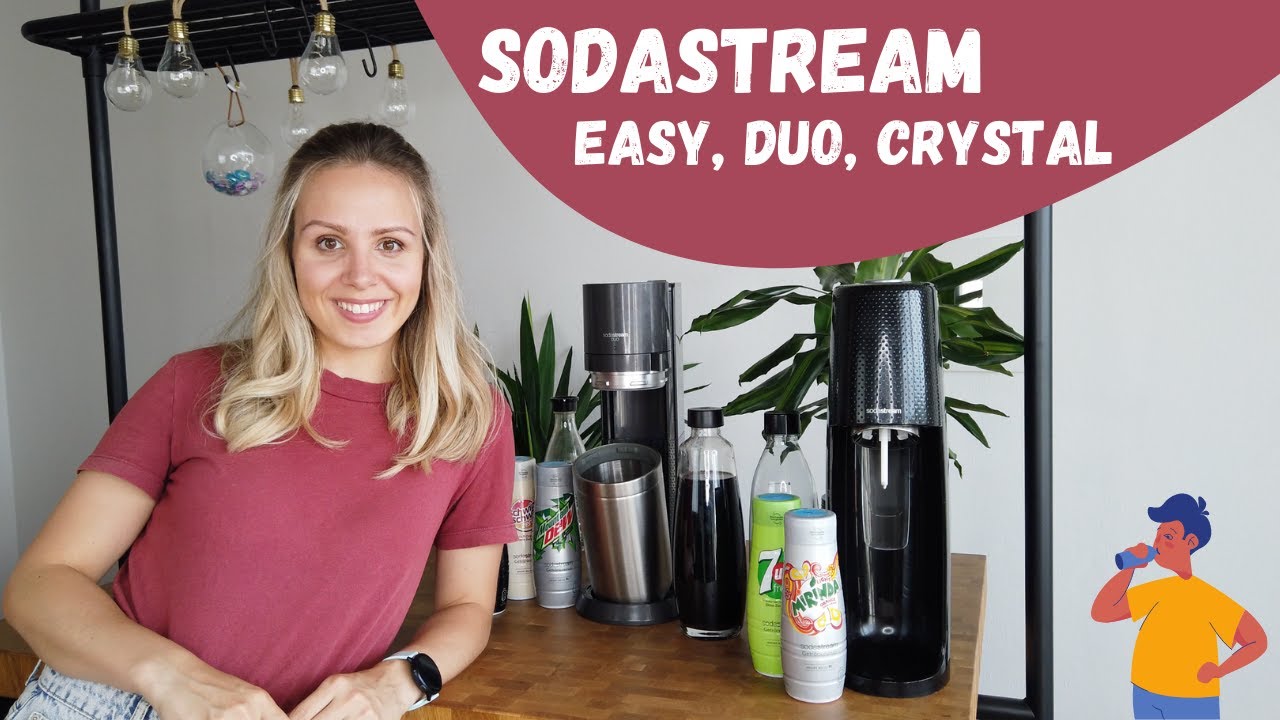 Sodastream Easy vs Duo vs Crystal 2.0 & Sugar-free Syrups